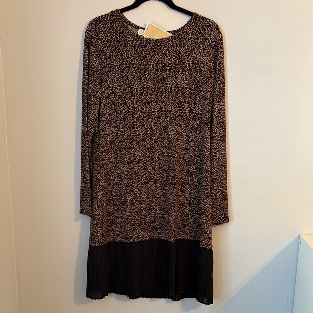 Michael Kors Leopard Dress NWT